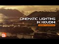 Cinematic lighting in houdini  week1 lessons with nick chamberlain pro vfx course