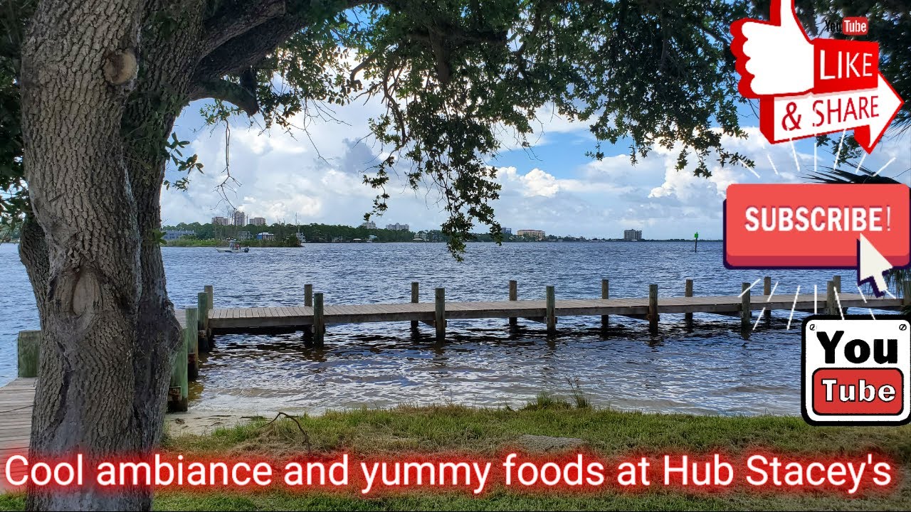 Cool ambiance and yummy foods at Hub Stacey's YouTube