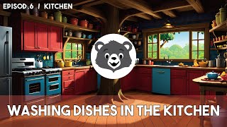 🐻Washing Dishes ASMR / 설거지 소리 그릇 씻는 소리 기분 좋은 소리 세제 소리 screenshot 4