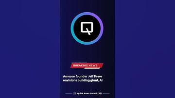 Amazon founder Jeff Bezos envisions building giant, AI-run data centers in orbit