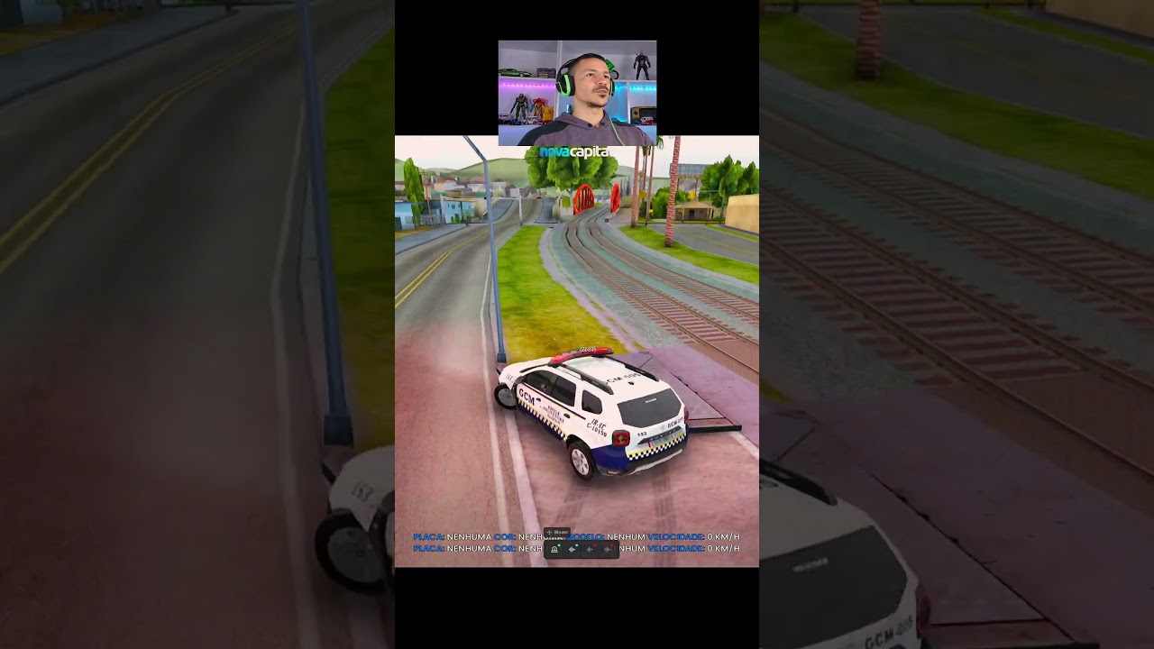 Ele foi muito bom de beco com o subaru na cidade nessa fuga insana no gta rp #shorts #viralvideo
