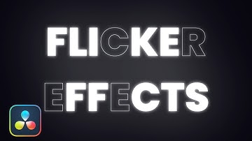 Davinci Resolve Text Animation Tutorial | Flickering Text Effect [Hindi]