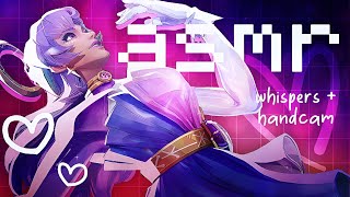 asmr ࿔ ࣪ ˖ 🤍 playing luna snow !! 🎧 binaural whispers, handcam ♬ [ Marvel Rivals ] screenshot 2