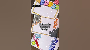 maths project work designs #mathsproject #mathematics #shorts