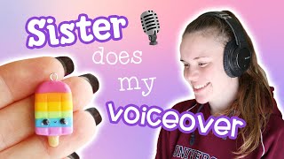Sister Does My Voiceover│Polymer Clay Popsicle