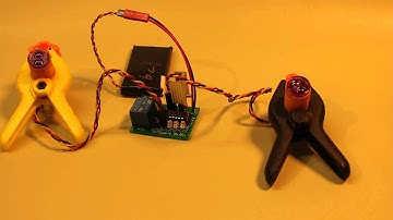Dual IR Sensors triggering and releasing a relay to operate a crossing
