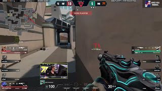 FNC Chronicle 1v2 Retake Clutch vs. FUT Esports | VCT EMEA 2024