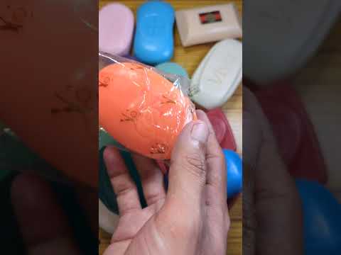 Unwrapping Soaps ASMR unboxing Satisfying videos Soap ASMR