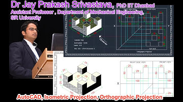 AUTOCAD, ISOMETRIC & ORTHOGRAPHIC PROJECTION - PART - 2