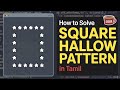 How to Solve  Square hallow pattern in Java | pattern program in java | #codingintamil