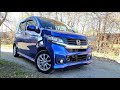 Обзор подбитой Honda N wgn custom 2016 год