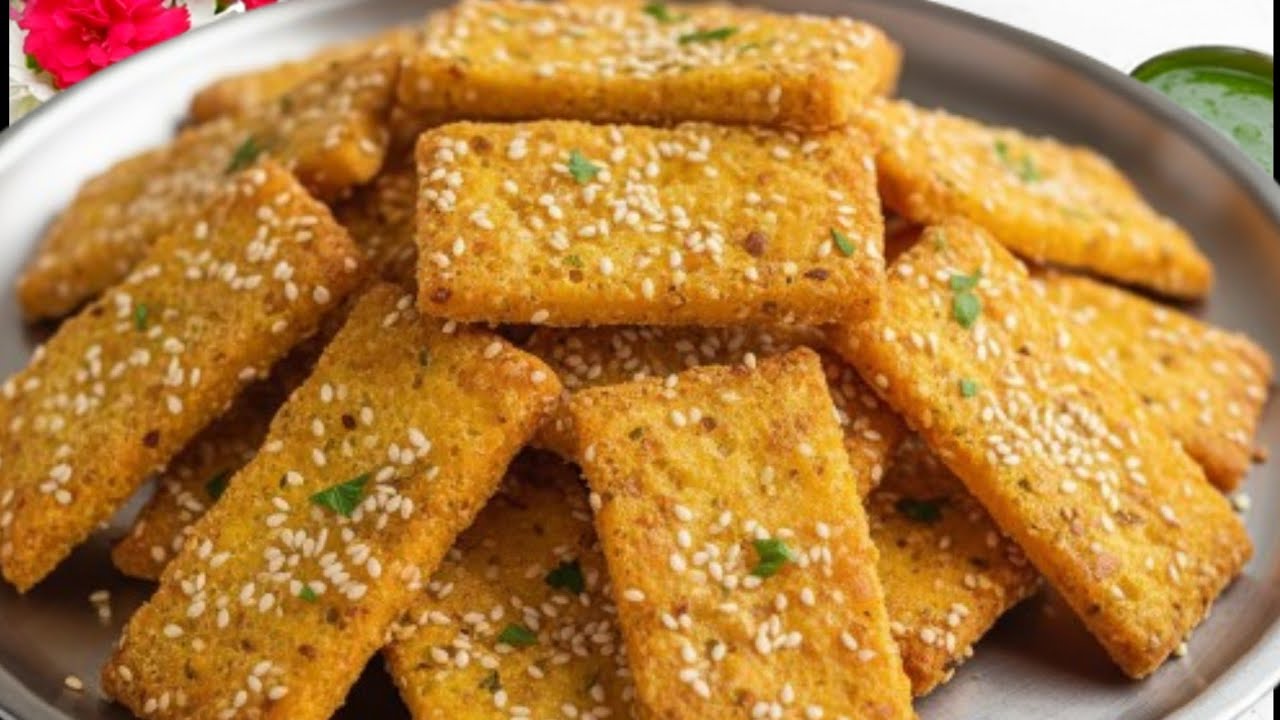 आटा गुंथना ना ही बेलना 15 मिनट मे ढेर सारे पोहा बेसन नाश्ता 😍बनाने का एकदम नया तरीका देखकर चौंकजा