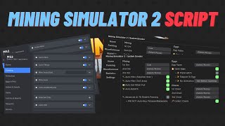 Roblox Mining Simulator 2 OP Script | Auto Mine | Auto Sell Auto Rebirth & More | *PASTEBIN*