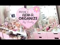 How I Clean And Organize My Makeup Vanity!♥ -SLMissGlam♥♥ How I Clean And Organize My Makeup Vanity!♥ -SLMissGlam♥♥