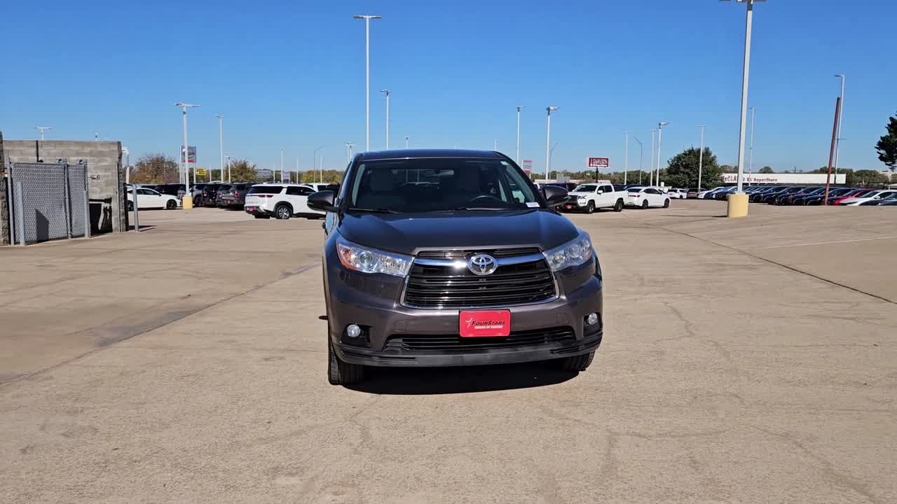 2015 Toyota Highlander LE Plus V6 TX Denton, Dallas, Fort Worth ...