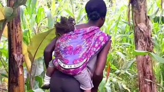 Her  oldest sister had a stomach  ache and she fainted//village struggle