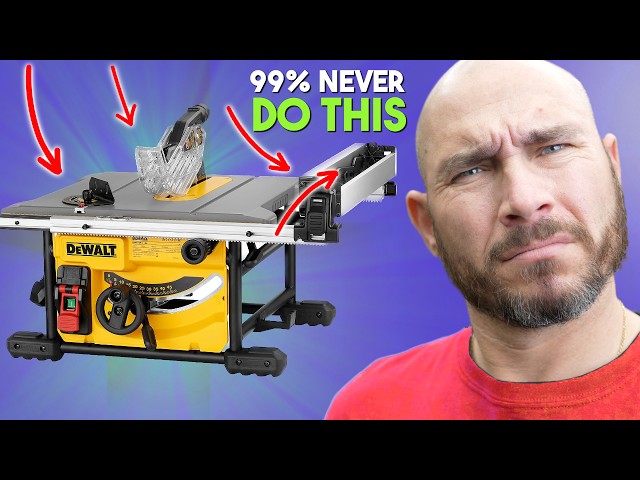 Why Doesn't Everyone Make These 5 Table Saw Upgrades? 