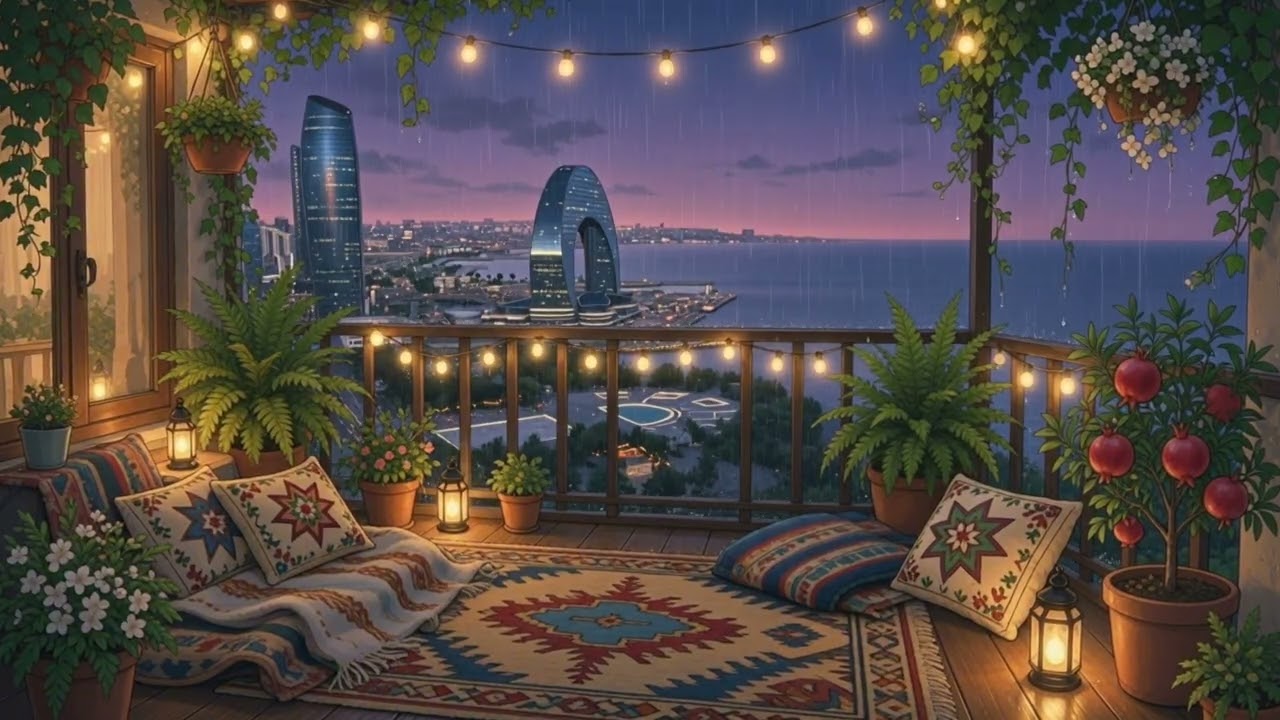 Azerbaijani Mugam Jazz Fusion Groove • 1 Hour Chill Vibes