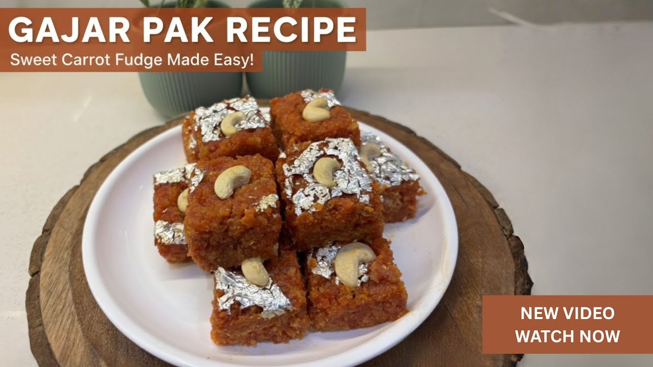 Gajar Pak | Homemade Sweet | Traditional Indian & Pakistani Sweets | Kitchen With Savita