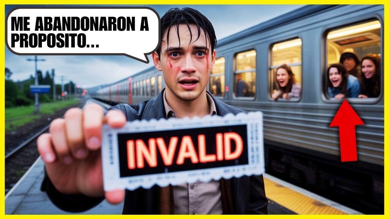 Mi familia me dejó tirado en la estación 