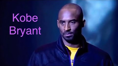 Kobe Bryant  —  Are you a different animal and the same beast?