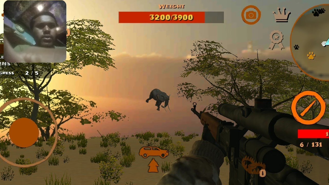 HATHI HAVE MEIN UD GAYA ANIMAL HUNTING 