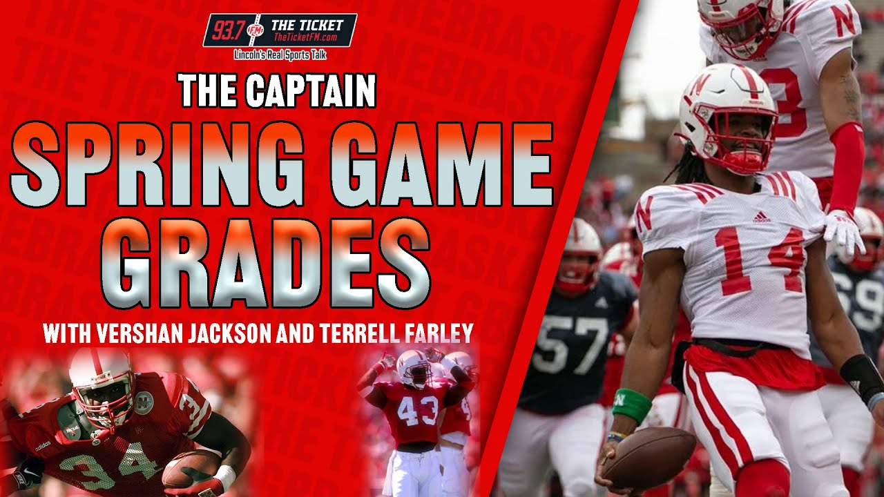 Nebraska Football Spring Game Grades from "The Captain" huskers gbr