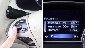 2015 Infiniti QX60 - Forward Collision Warning (FCW) System (if so equipped)