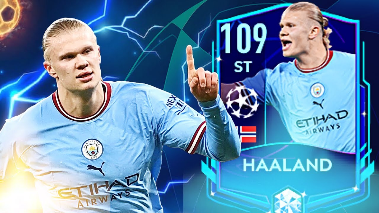 🥵 REVIEW HAALAND CHAMPIONS a 114 GRL ¿ES MEJOR EL TOTY 109? | FIFA ...