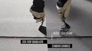 Installing SBS Cool Roof Granulated Cap Sheets vs Standard - Johns Manville