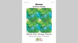 Green - MusicK8.com Page Turner