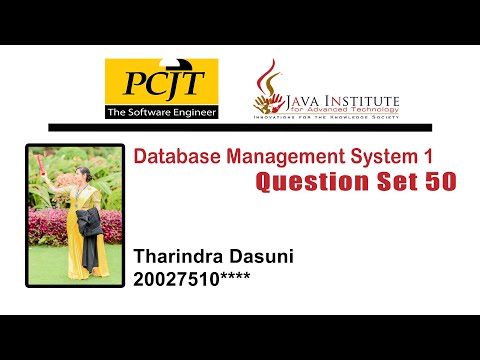 DBMS Question Set 50 | 1st Level | Java Institute | Database Management System | Restore Database