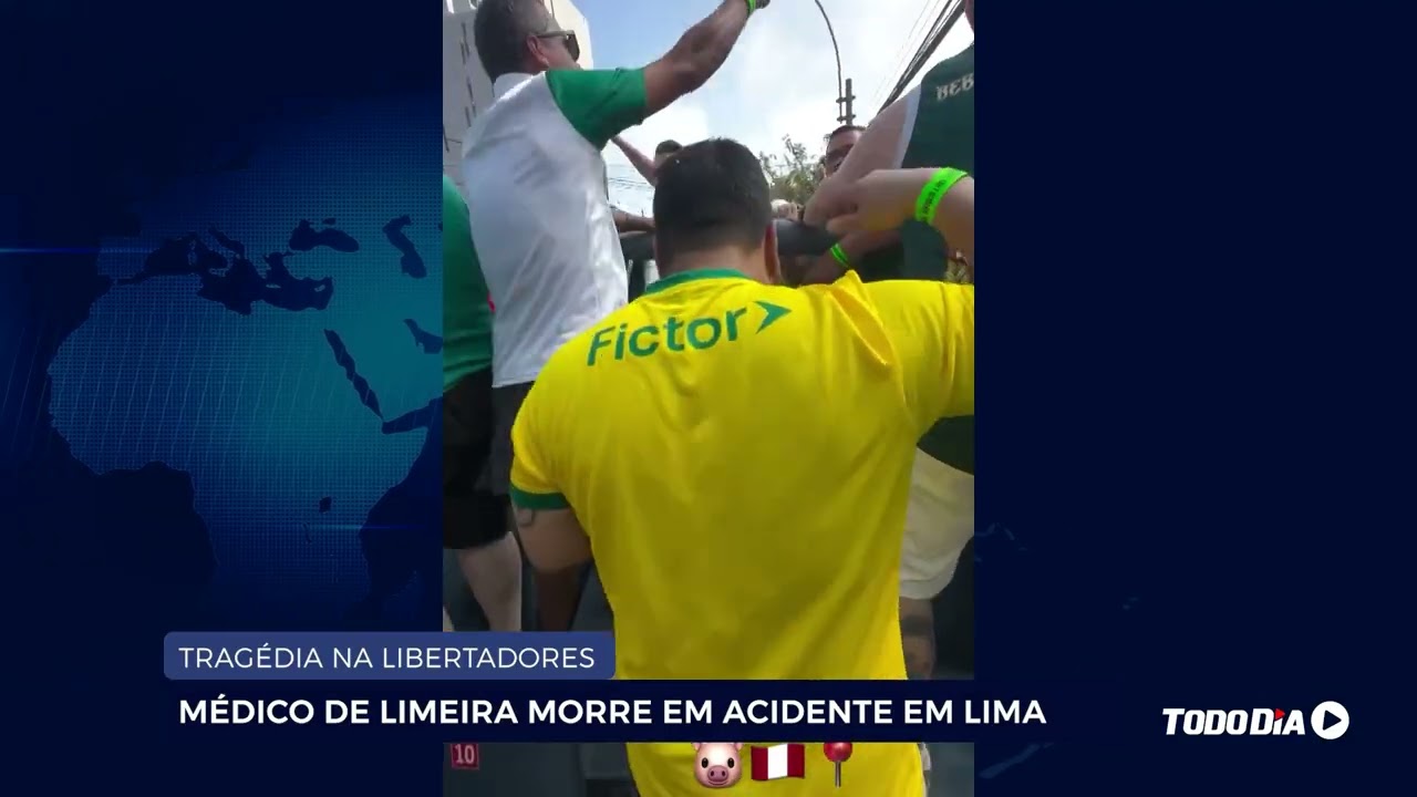 TRAGÉDIA NA LIBERTADORES: MÉDICO DE LIMEIRA MORRE EM ACIDENTE EM LIMA