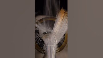 ASMR Pyrography pen & Painting brush close-up macro #shorts #satisfying #closeup #asmr #macro