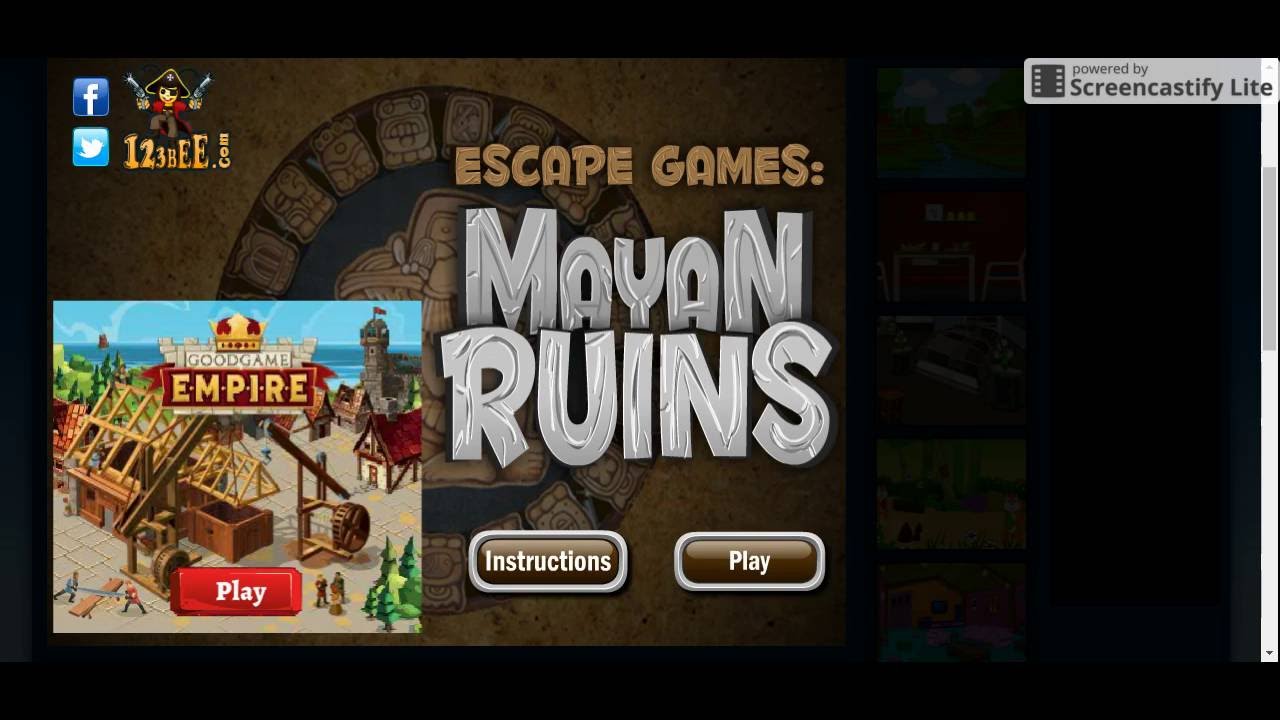 123BEE ESCAPE GAMES: MAYAN RUINS