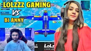 LoLzZz vs Anny LoLzZz Gaming vs Bi Anny Bgmi Video i Rush AJ