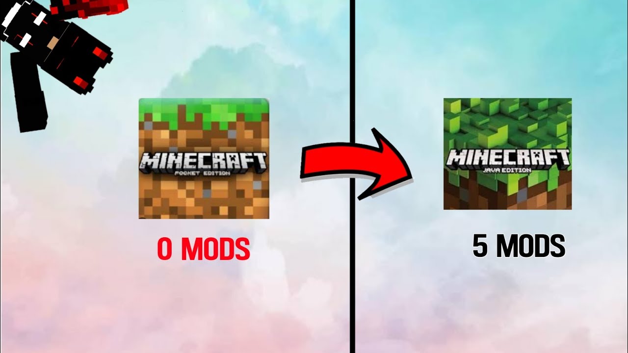 how to change minecraft pocket edition in Minecraft Java edition 😁 ...