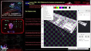 Lesson P68 - RLE+Bitplanes for lossless compression on the CPC