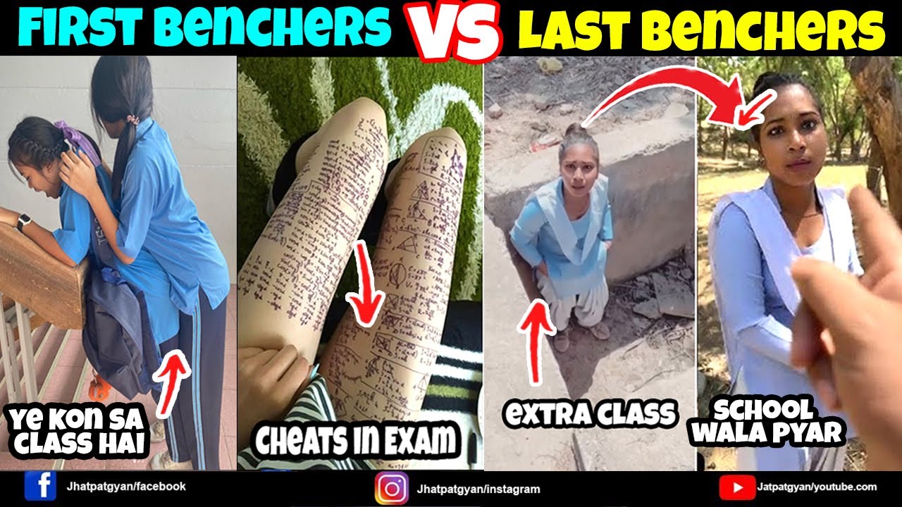 Topper V/S Backbencher 😂| Funniest School Comparison 😂 | Jhatpat Gyan Special Series