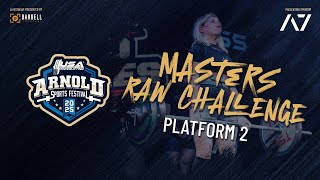 2025 USA Powerlifting Arnold Sports Festival  |  Masters Raw Challenge Platform 2