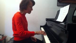 Playing fast repeated notes with ease: Scarlatti sonata in d minor part 2