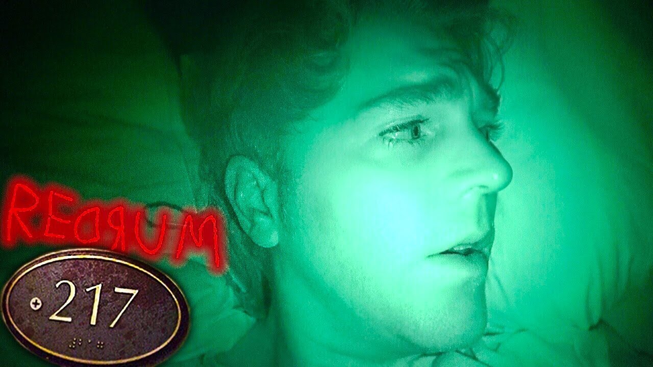24 HOURS OVERNIGHT IN A HAUNTED HOTEL - YouTube