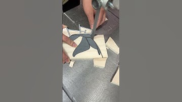 #Creator Support Program#Original video#diy woodworking#Unzip the video#Cut wood board pai