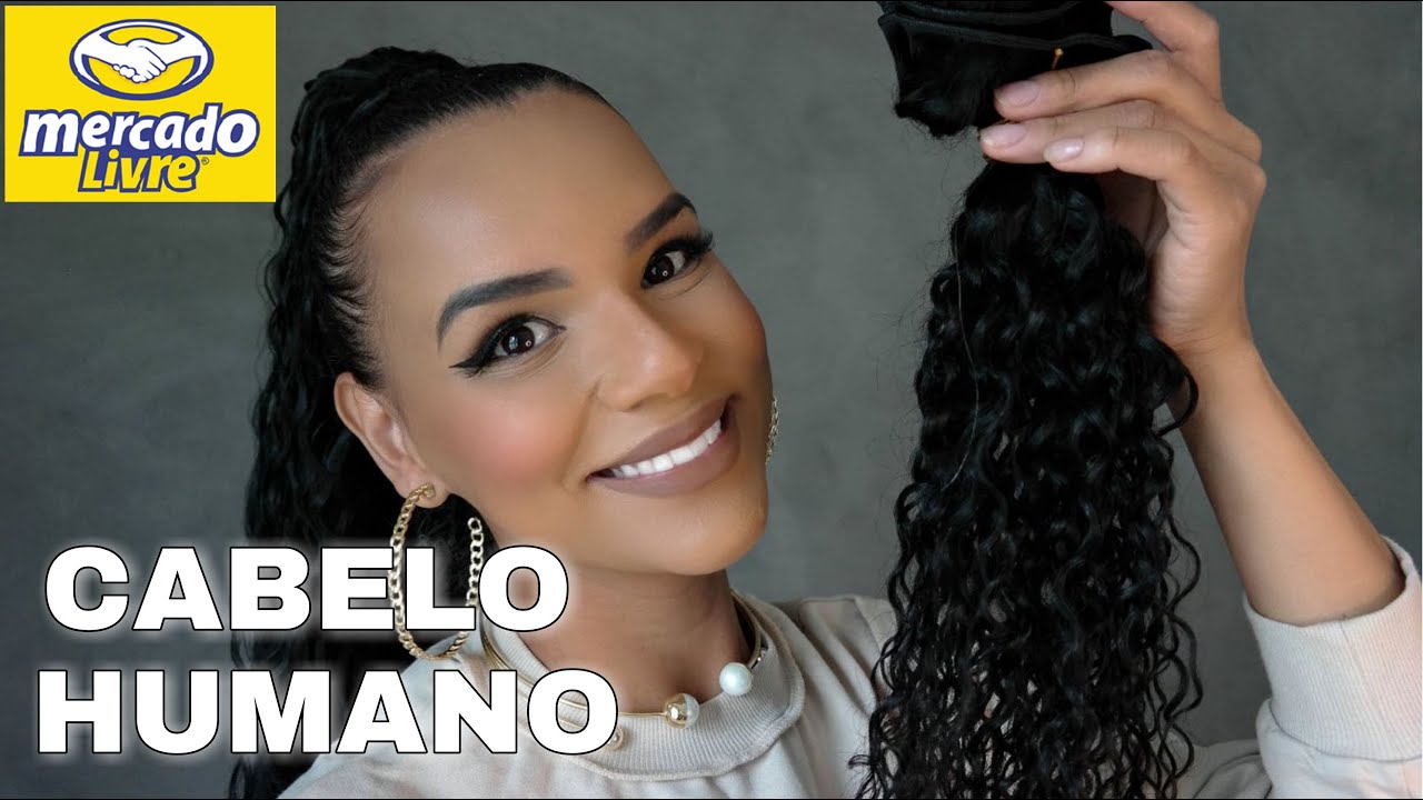 #2 SÉRIE - CABELO HUMANO BARATO (ONDAS DAGUA)  E NATURAL NO MERCADO LIVRE - 2023