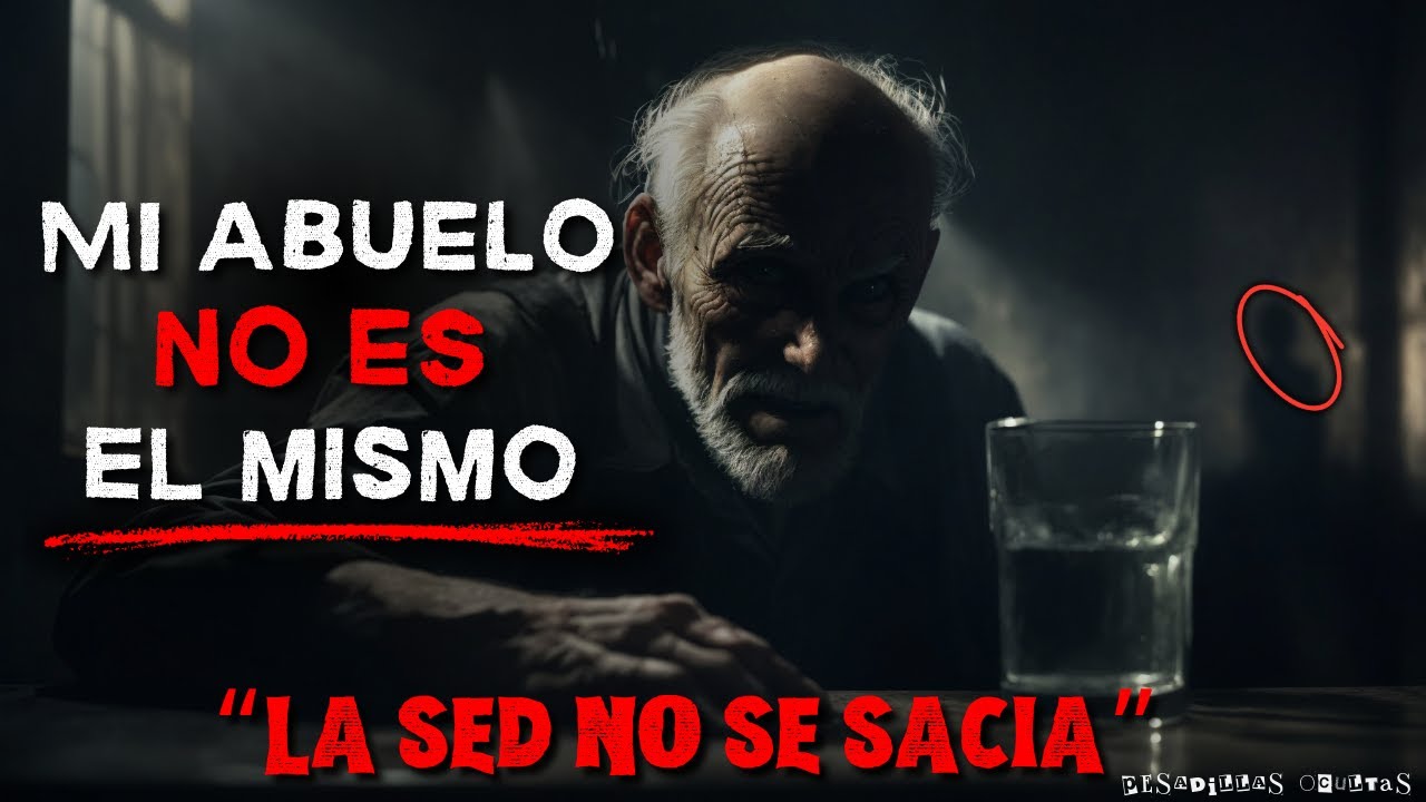 MI ABUELO EMPEZÓ A ANDAR POR CASA EN MITAD DE LA NOCHE HASTA QUE TOMÓ UN VASO Y...