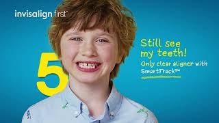 Invisalign First - Predictable results with SmartTrack™ material