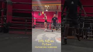 Chrisean Rock Lady Tiga and Mia Ellis in the gym #boxing