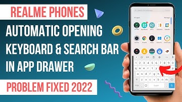 app drawer search bar problem realme app drawer settings 2022 how to fix app drawer keyboard problem
