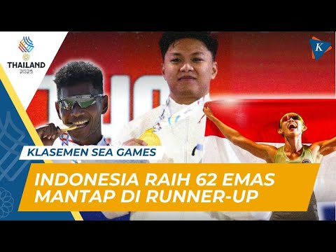 Klasemen SEA Games: Sapu 10 Emas, Indonesia Mantapkan Diri di Posisi ke-2