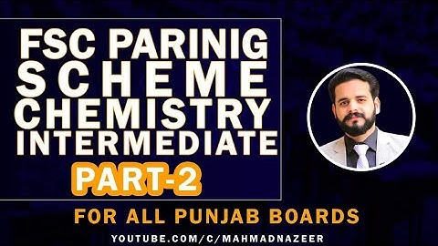 Fsc Pairing Scheme (Chemistry Inter 2) #bysirmahmadnazeer